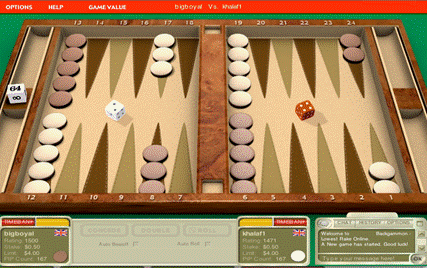 Play Backgammon For Real Money