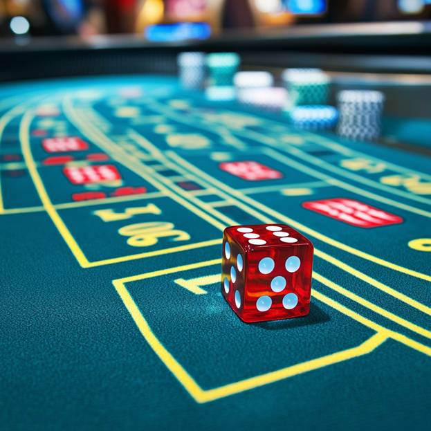 Craps dice game --chaos 50 --stylize 250 --v 6.1 Job ID: 154e8645-3c56-413f-a41f-41acd65f463d