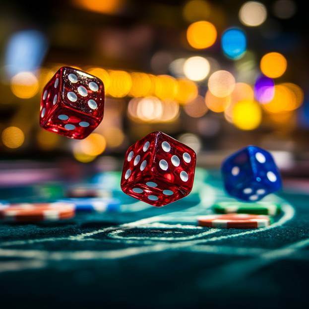 Sic Bo dice game --chaos 50 --stylize 250 --v 6.1 Job ID: f76cd536-cbdf-4a8b-9a13-6363b49229c2